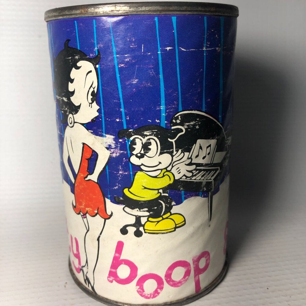 Vintage Betty Boop & Bimbo Pencil Holder Cup by Leadworks Inc. King Features